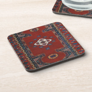 Beautiful Turkish traditional carpet Coaster