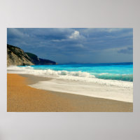 Beautiful Turquoise Blue Sea Tropical Photography