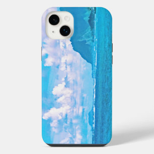 Beautiful Turquoise Ocean Waves iPhone 14 Plus Case