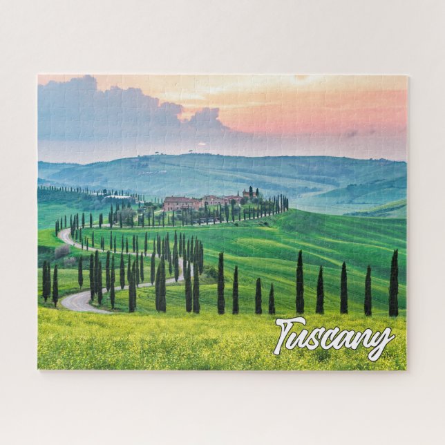 Beautiful Tuscany, Italy Jigsaw Puzzle (Horizontal)