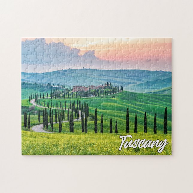 Beautiful Tuscany, Italy Jigsaw Puzzle (Horizontal)