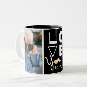 Beautiful Two Photo Love You Mug