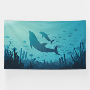 Beautiful Underwater Ocean Banner
