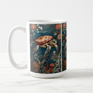 Beautiful Underwater Sea Turtle Coffee Mug
