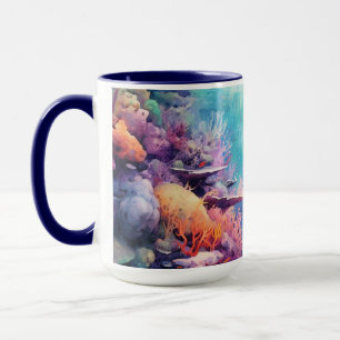 Beautiful Underwater Sea View  Mug
