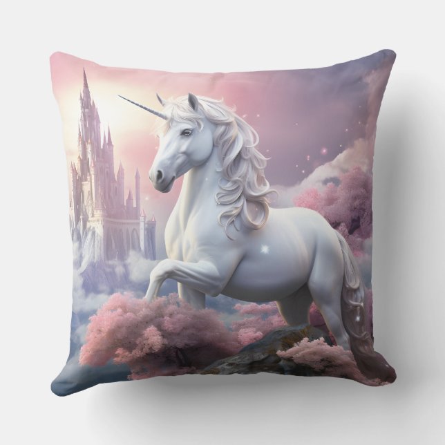 Beautiful Unicorn Cushion (Back)