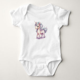 Beautiful Unicorn, Girl Gift Baby Bodysuit