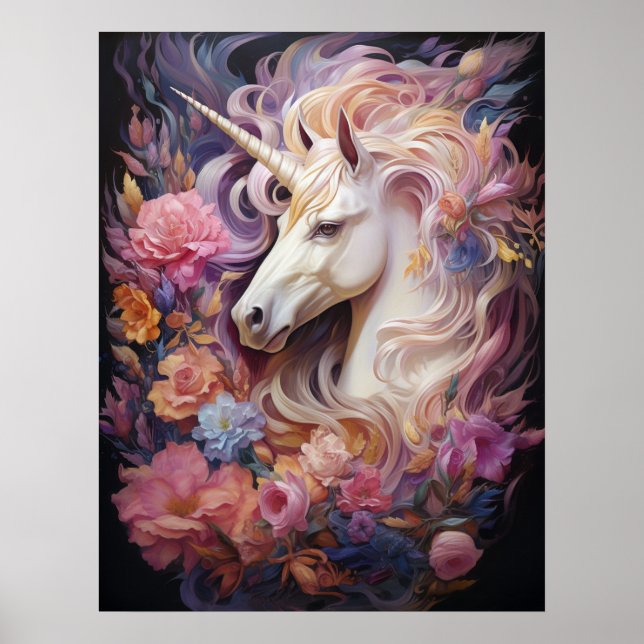 Beautiful Unicorn Poster (Front)