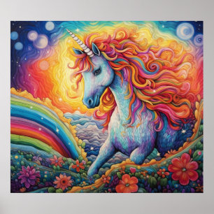 Beautiful Unicorn Poster