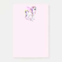 Beautiful Unicorn with Rainbow Mane & Tail