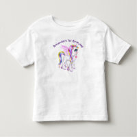 Beautiful Unicorn with Rainbow Mane & Tail