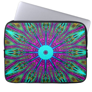 Beautiful unique mandala design laptop sleeve