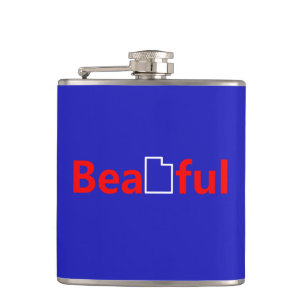 Beautiful Utah Hip Flask