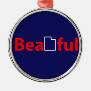 Beautiful Utah Metal Tree Decoration