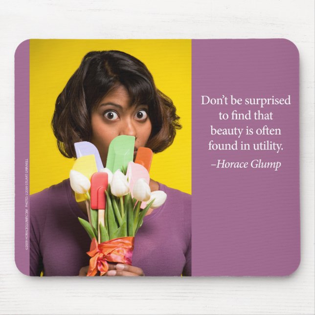 Beautiful Utility Mousepad (Front)