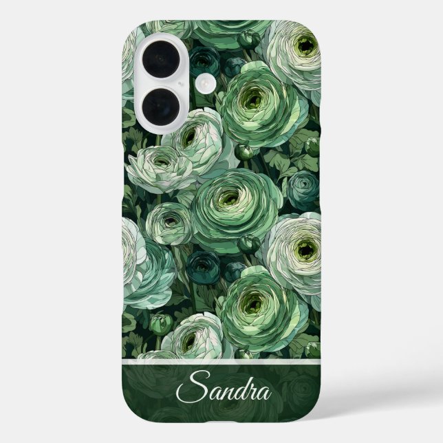Beautiful Valentine'S Day Gift Ranunculus Flower  Case-Mate iPhone Case (Back)