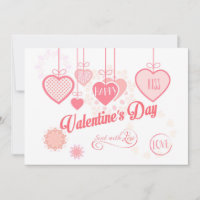 Beautiful Valentine's Day Modern design Boho