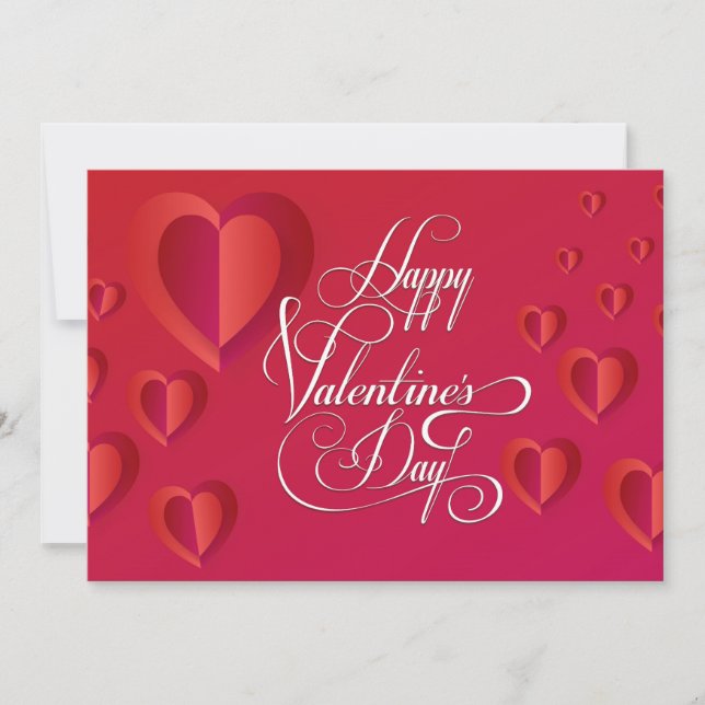 Beautiful Valentine's Day Modern design trendy (Front)