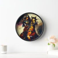 Beautiful Valkyrie on Horseback