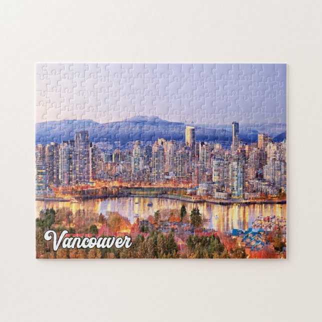 Beautiful Vancouver, British Columbia, Canada Jigsaw Puzzle (Horizontal)