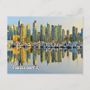 Beautiful Vancouver, British Columbia, Canada Postcard
