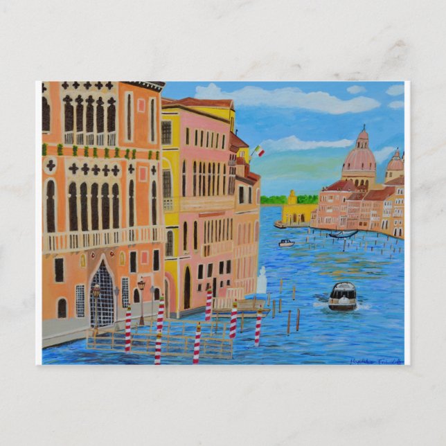 Beautiful Venice 2 Postcard (Front)