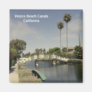Beautiful Venice Beach Canals Magnet! Magnet