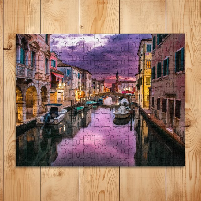 Beautiful Venice Canal in Italy Jigsaw Puzzle (Creator Uploaded)