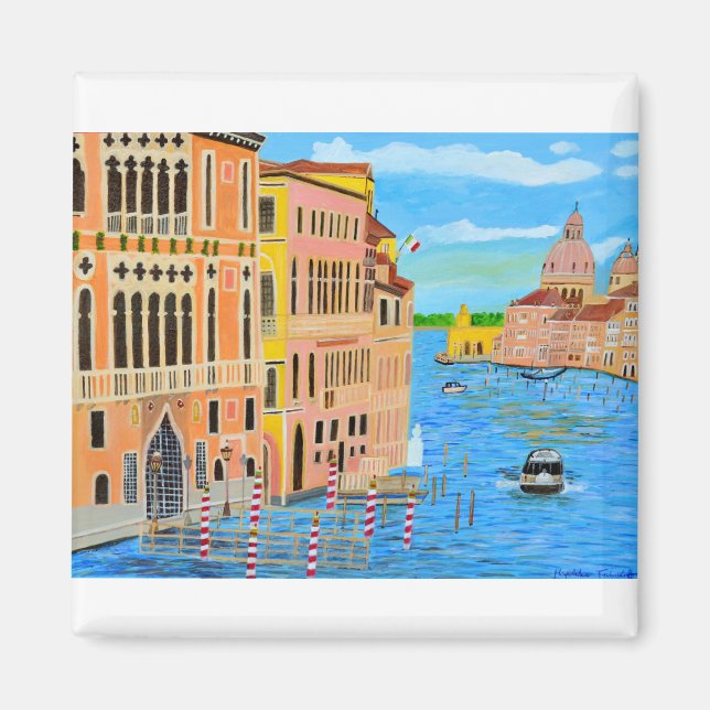 Beautiful Venice Magnet (Front)