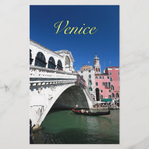 Beautiful Venice, Rialto Bridge Stationery