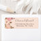 Beautiful Victoria Blush Floral Return Address