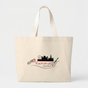 Beautiful Vienna, Austria Large Tote Bag