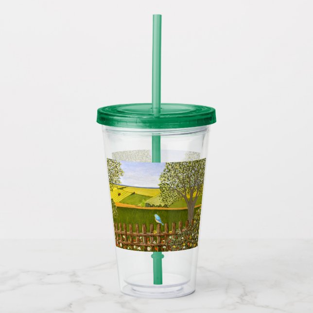 Beautiful View Acrylic Tumbler (Front)
