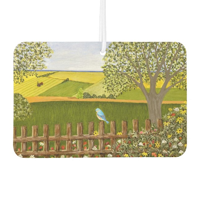 Beautiful View Car Air Freshener (Front)