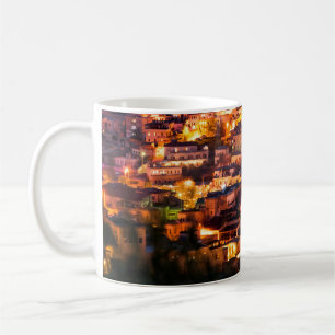 Beautiful view Goreme at night. Famous centre of b Coffee Mug