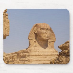 Beautiful View of Ancient Great Sphinx in Egypt Mouse Pad