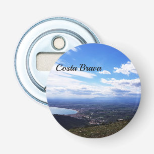Beautiful view of Costa Brava, Spain Bottle Opener