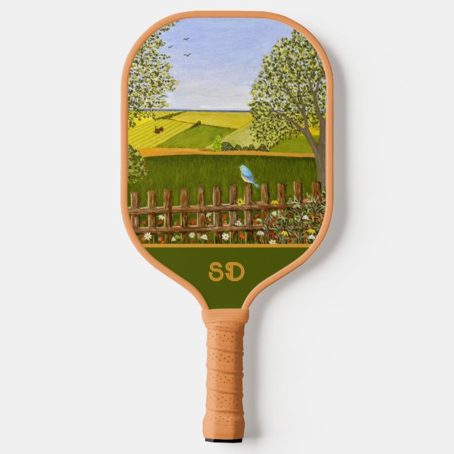 Beautiful View Pickleball Paddle (Back)