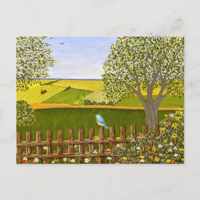 Beautiful View Postcard (Front)