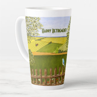 Beautiful View Retirement Latte Mug