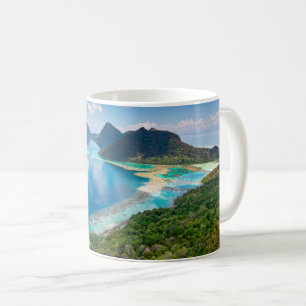 Beautiful View   Top of Bohey Dulang Island Coffee Mug