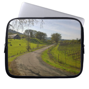 Beautiful Vineyard in Napa Valley California Laptop Sleeve