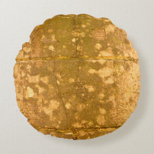 Beautiful vintage background. Abstract grunge deco Round Cushion