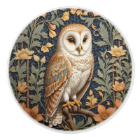 Beautiful Vintage Barn Owl William Morris Inspired