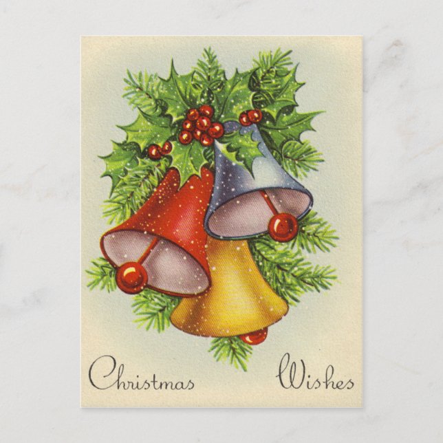 Beautiful vintage Christmas card (Front)