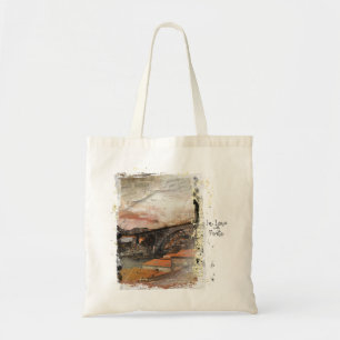 Beautiful vintage design for the Dom Lu bridge Tote Bag