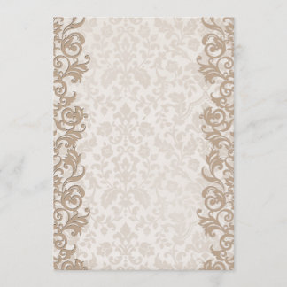 Beautiful vintage design, notecard, or invitation. invitation