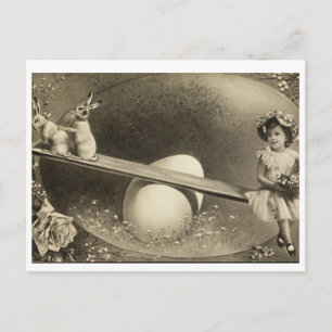 Beautiful Vintage Easter Postcard