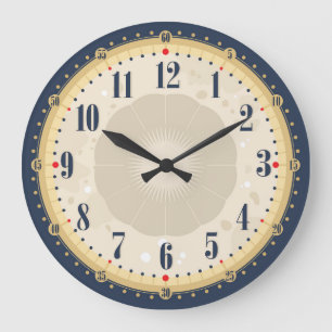Beautiful Vintage Face Wall Clock