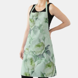 Beautiful Vintage Floral Apron